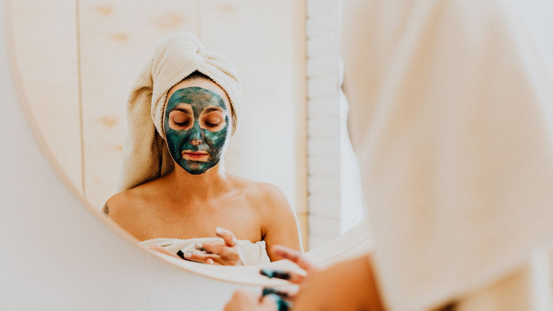 A simple skincare routine with minimal products