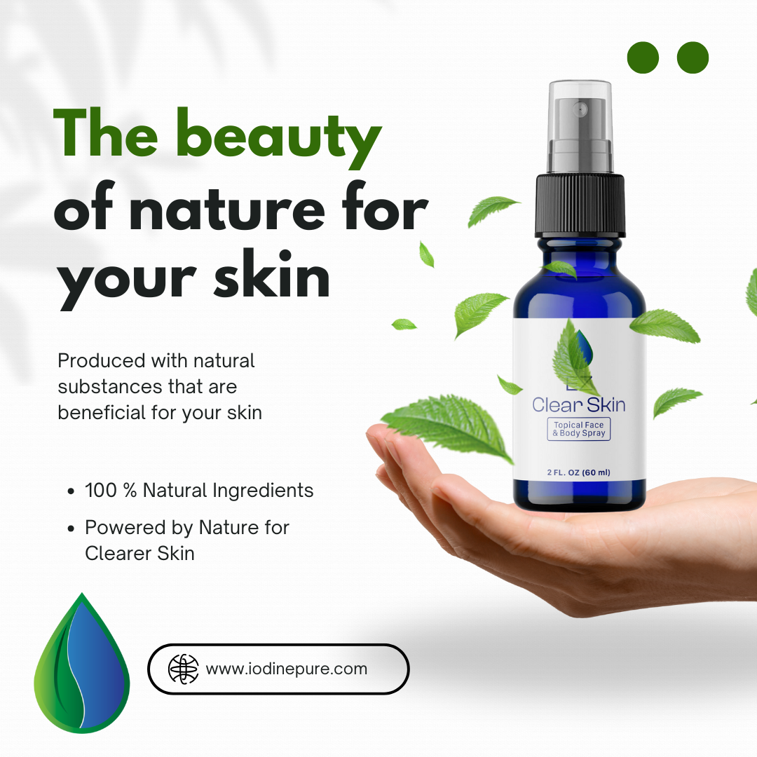 EZ Clear Skin Iodine Spray