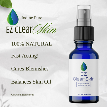 EZ Clear Skin Iodine Spray