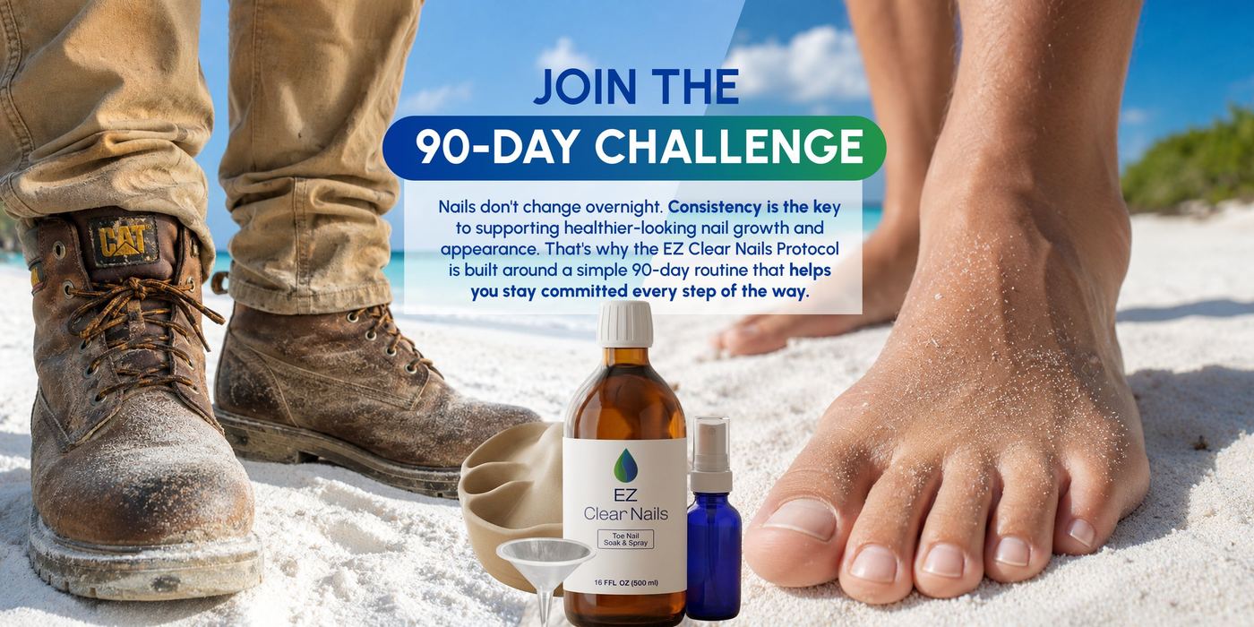 Join the IodinePure 90-Day Challenge — EZ Clear Nails protocol kit